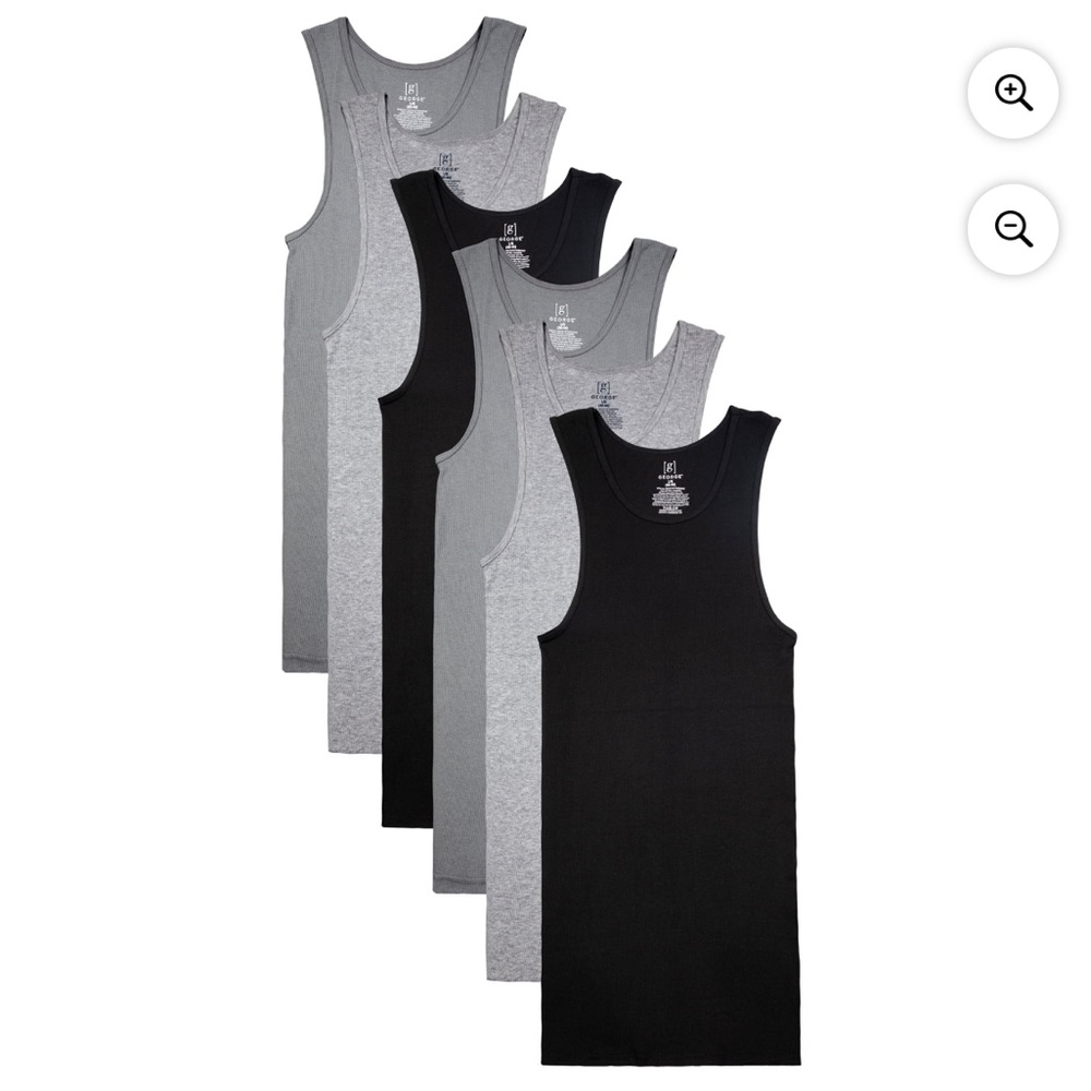 [g] GEORGE • 6-Pack • A-Shirt (Men’s Tank)